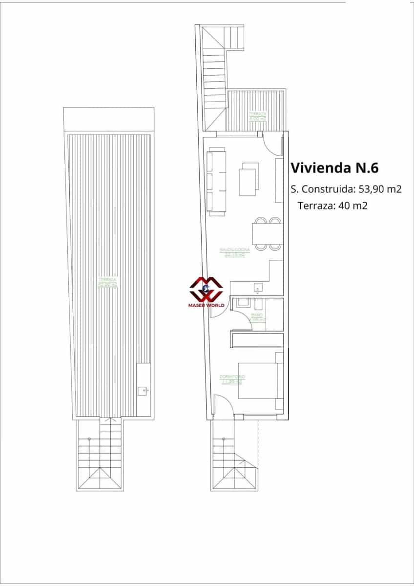 1 soverom Bungalow til salgs i San Pedro del Pinatar med svømmebasseng garasje - € 194 900 (Ref: 9772984)