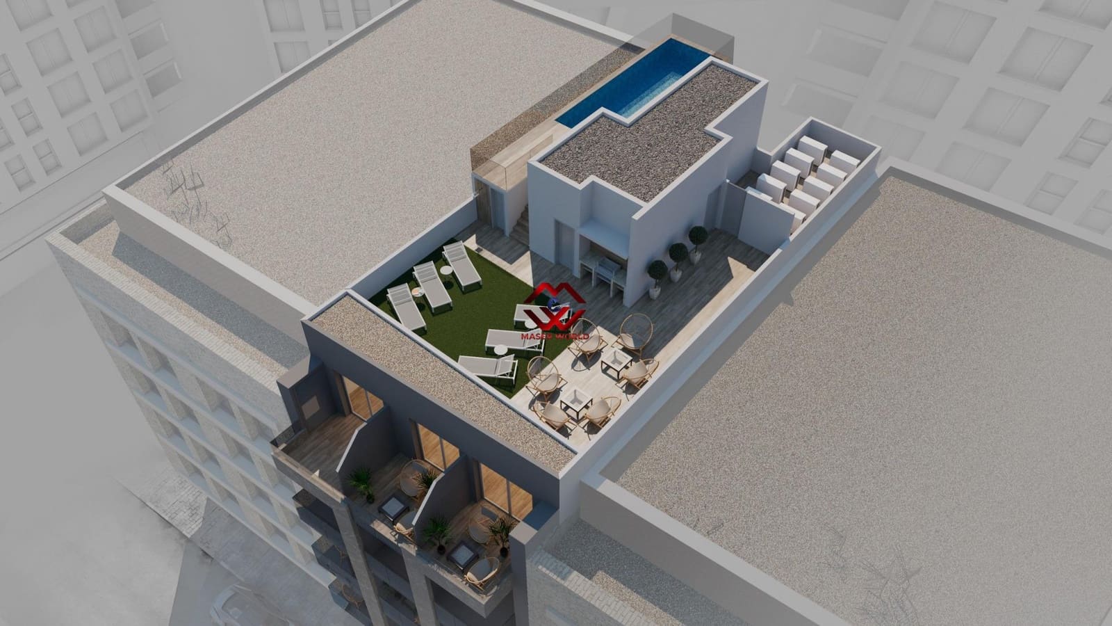 2 quarto Apartamento para venda em Torrevieja com piscina - 250 000 € (Ref: 9772986)