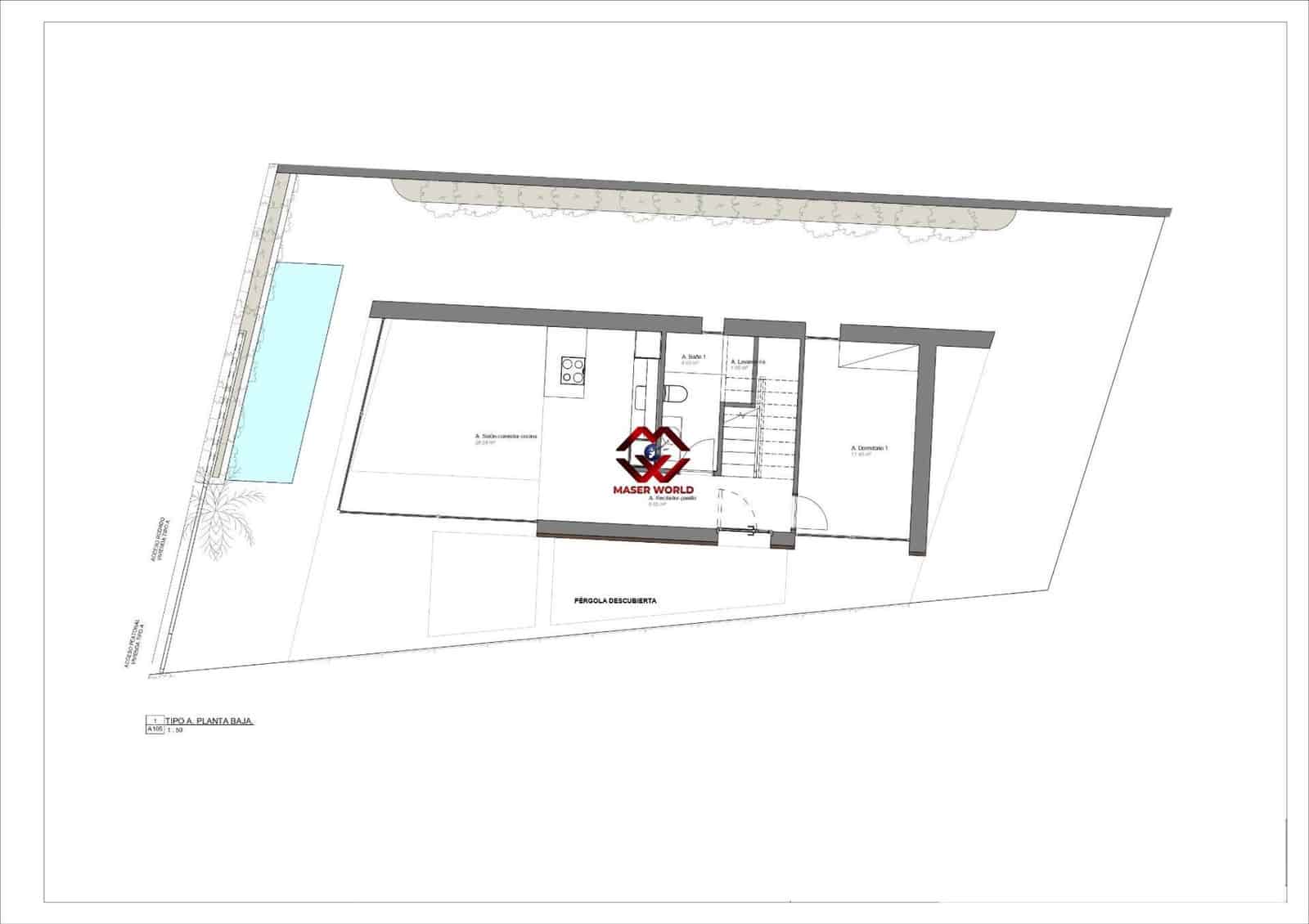 3 sypialnia Willa na sprzedaż w Torre de la Horadada z basenem garażem - 589 000 € (Ref: 9772987)