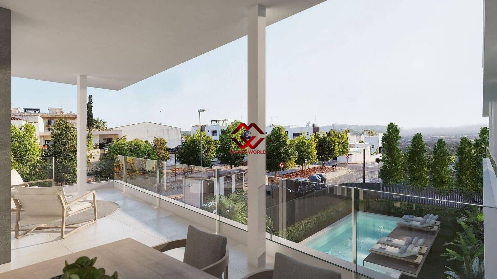 2 soveværelse Penthouse til salg i Benijofar med swimmingpool garage - € 410.000 (Ref: 9778050)