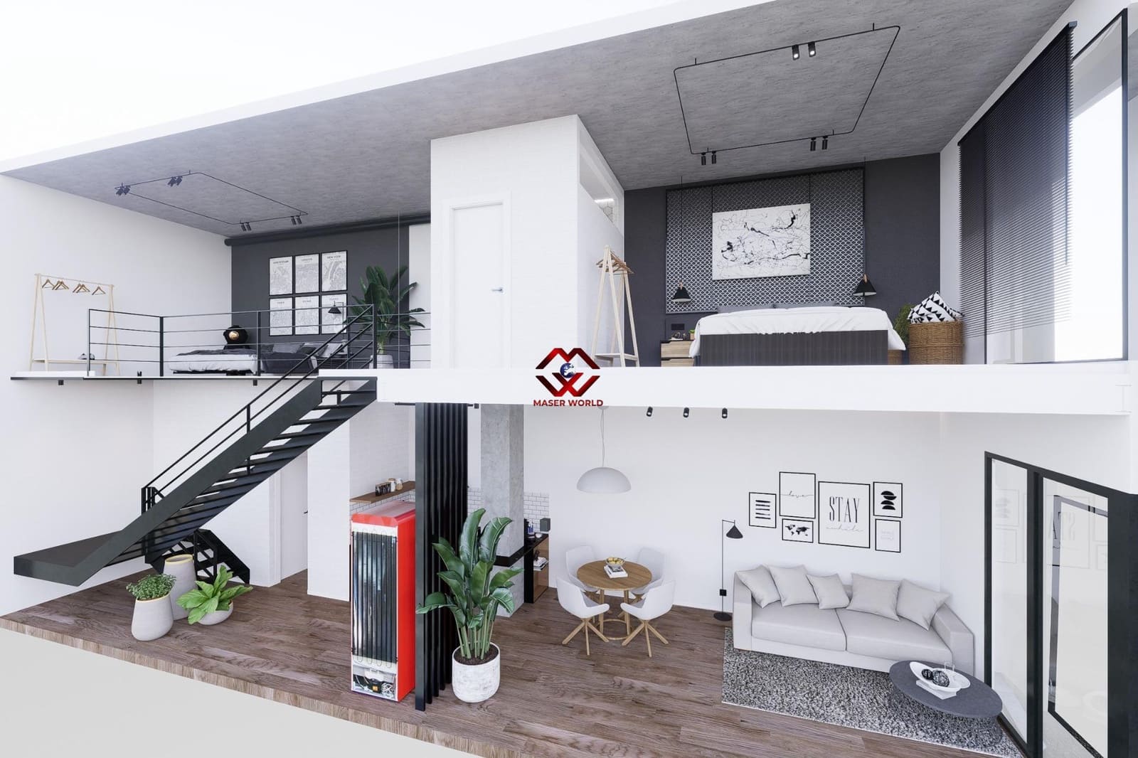 2 makuuhuone Huoneisto myytävänä paikassa Alicante kaupunki mukana uima-altaan - 309 900 € (Ref: 9778055)