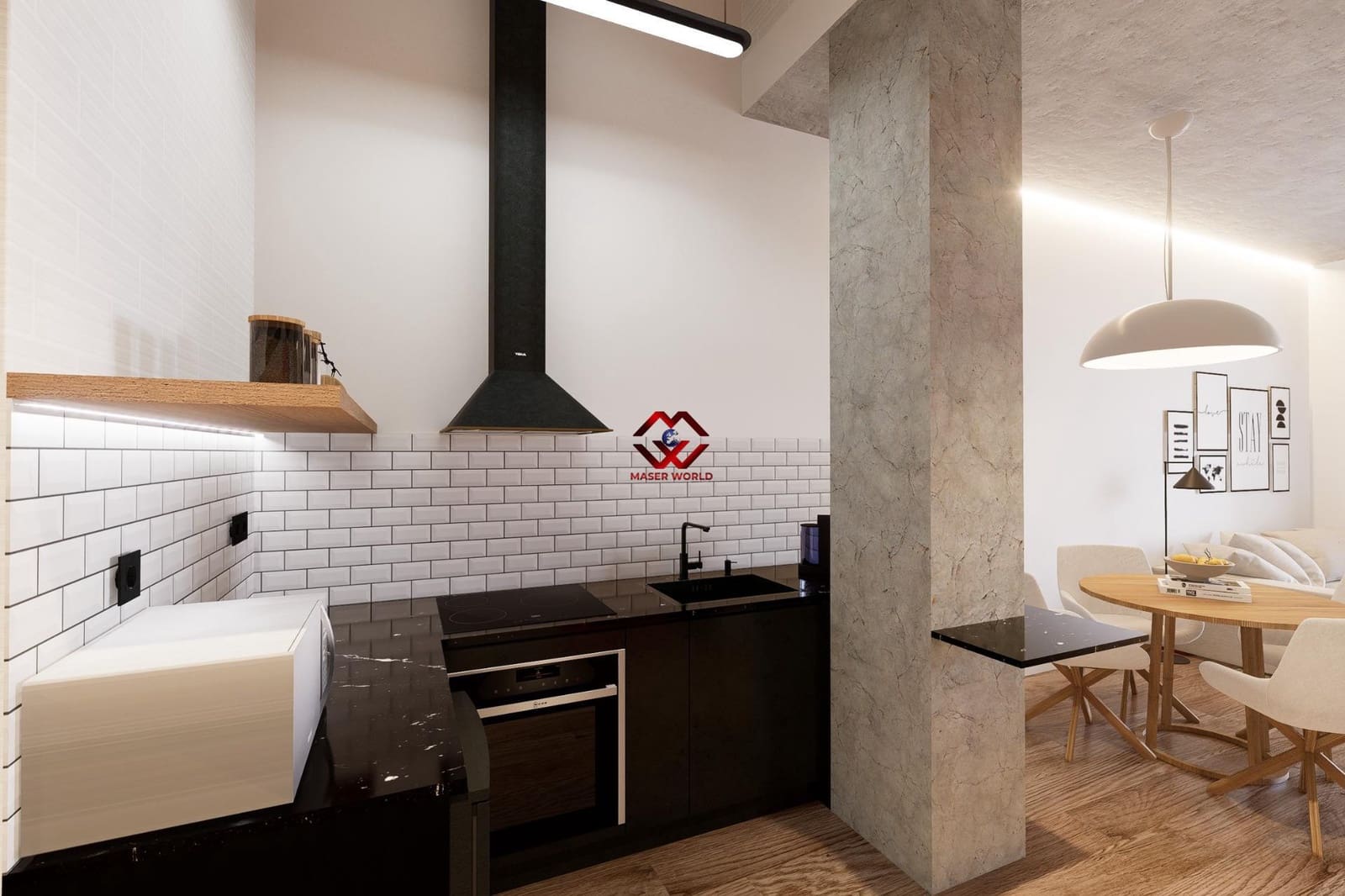 2 makuuhuone Huoneisto myytävänä paikassa Alicante kaupunki mukana uima-altaan - 309 900 € (Ref: 9778055)