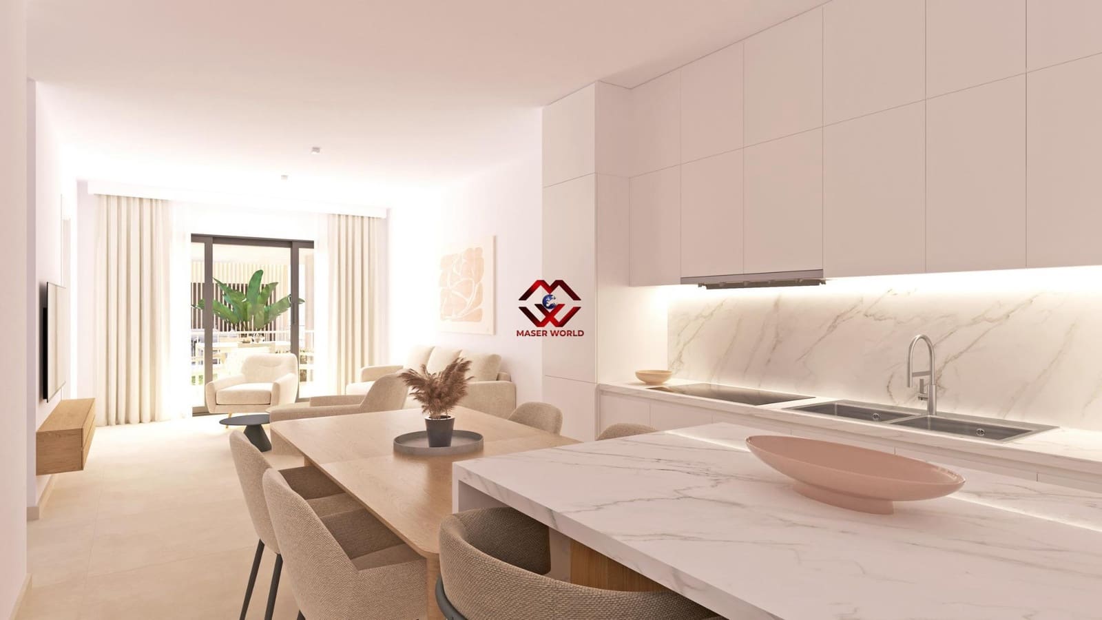 2 soverom Penthouse til salgs i San Cayetano med svømmebasseng garasje - € 277 900 (Ref: 9780479)