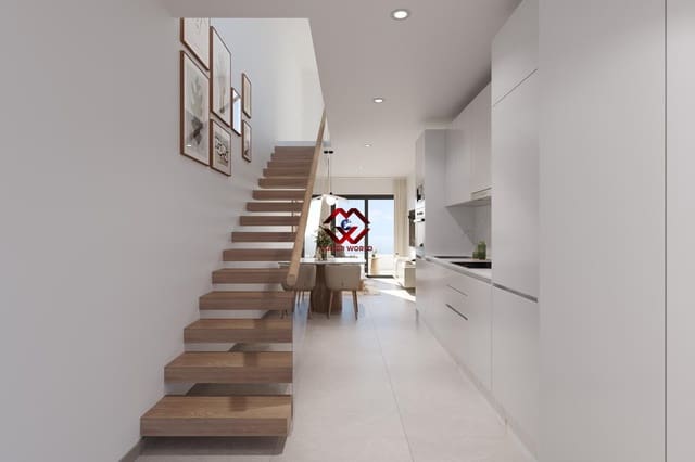 3 makuuhuone Kattohuoneisto myytävänä paikassa Centro, Torrevieja mukana uima-altaan 
autotalli - 359 000 € (Ref: 9783044)