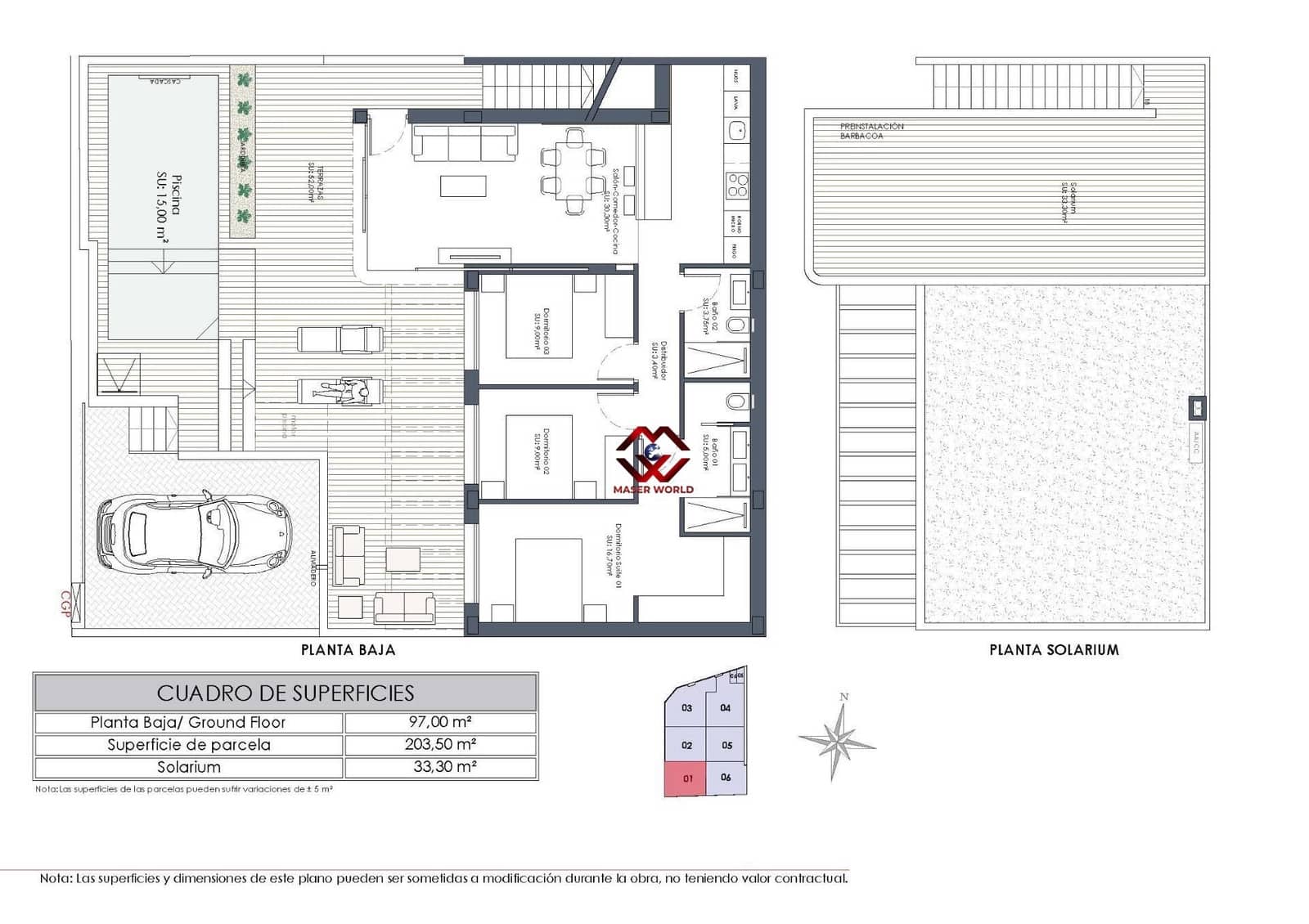 3 bedroom Terraced Villa for sale in Dolores with pool garage - € 459,900 (Ref: 9783055)