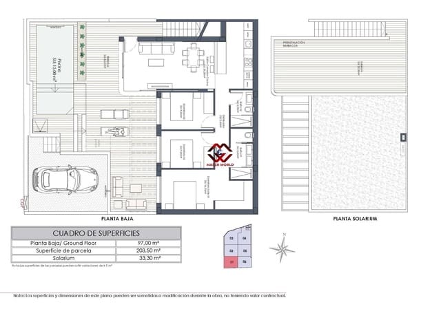 3 quarto Moradia em Banda para venda em Dolores com piscina garagem - 459 900 € (Ref: 9783055)