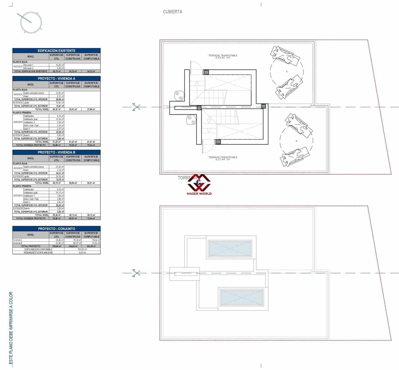 2 makuuhuone Rivitalo myytävänä paikassa La Azohia - 255 000 € (Ref: 9783056)