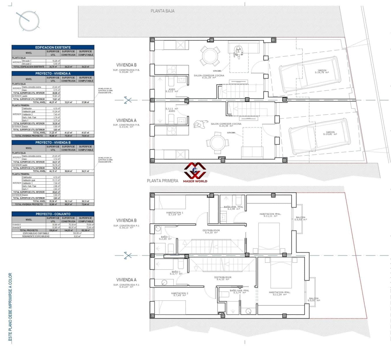 2 makuuhuone Rivitalo myytävänä paikassa La Azohia - 255 000 € (Ref: 9783056)