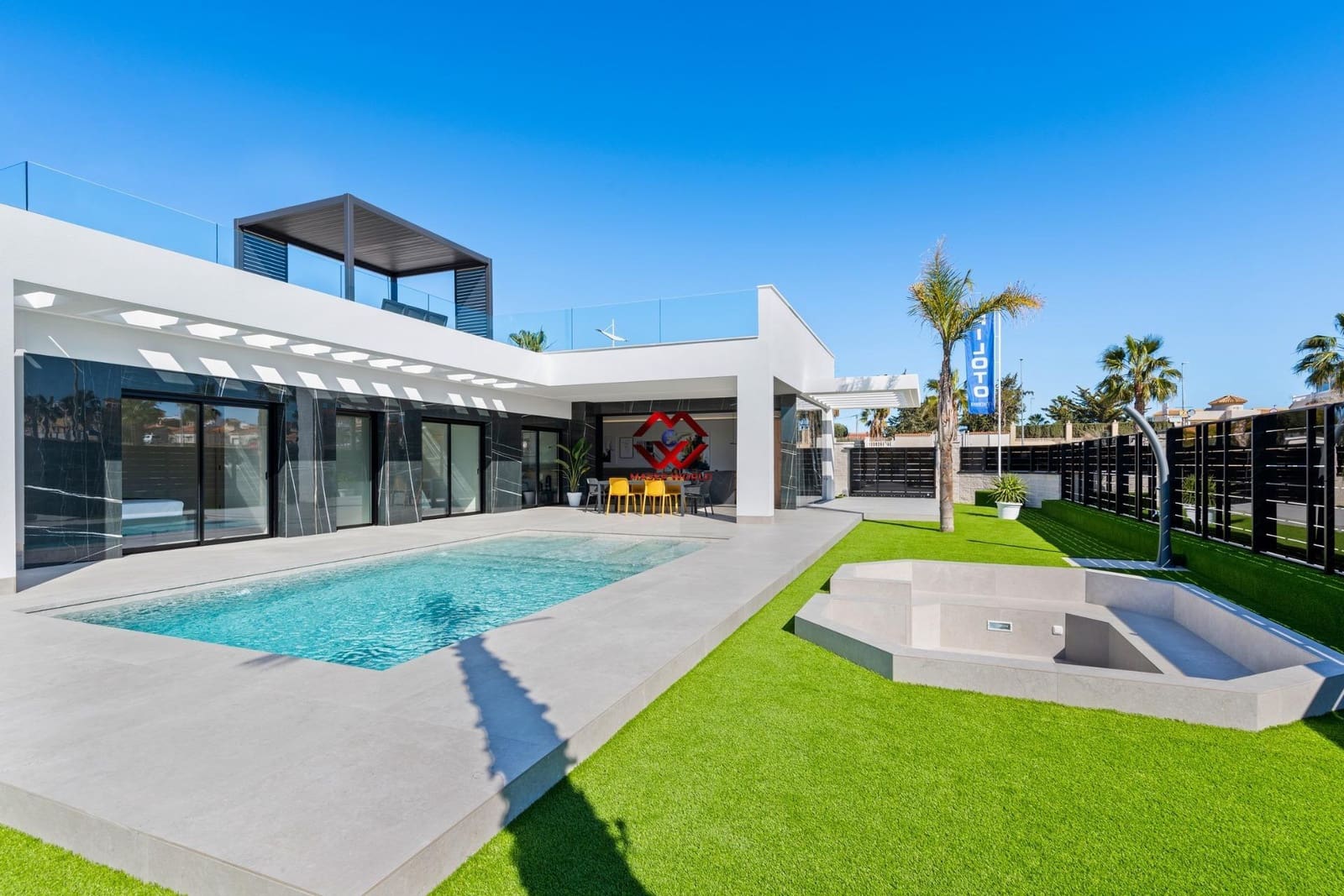 3 sypialnia Willa na sprzedaż w Algorfa z basenem garażem - 670 000 € (Ref: 9783057)