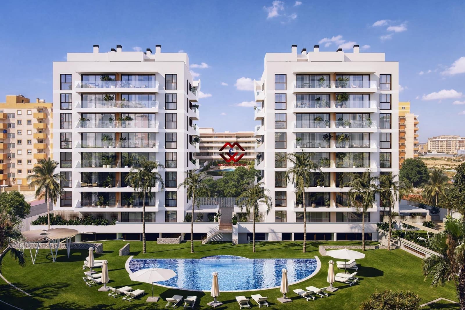 2 chambre Appartement à vendre à Guardamar del Segura avec piscine garage - 245 000 € (Ref: 9783060)