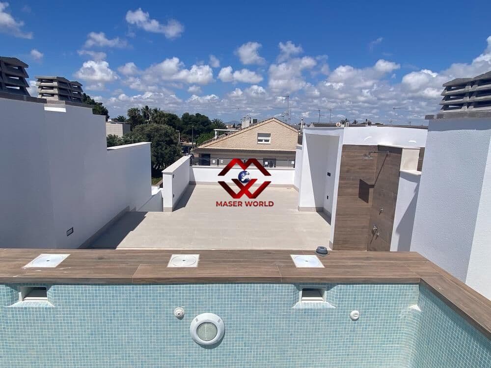 2 chambre Bungalow à vendre à San Pedro del Pinatar avec piscine garage - 329 900 € (Ref: 9783062)