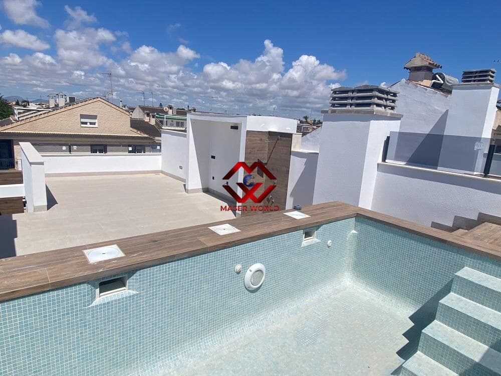 2 chambre Bungalow à vendre à San Pedro del Pinatar avec piscine garage - 329 900 € (Ref: 9783062)