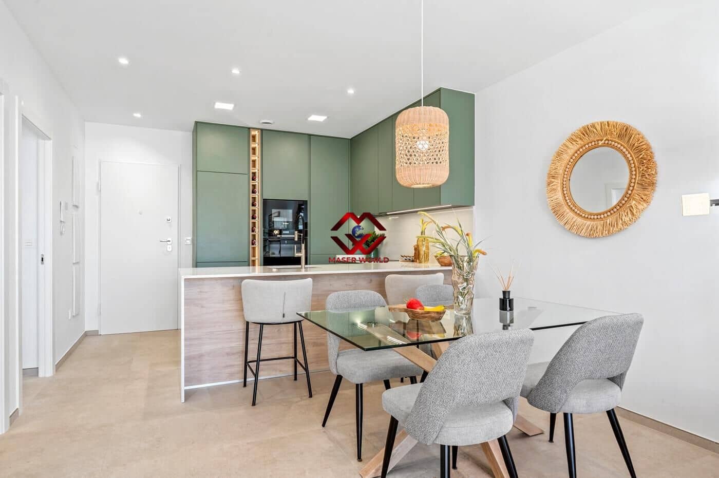 2 soverom Leilighet til salgs i Los Alcazares med svømmebasseng garasje - € 269 000 (Ref: 9783545)