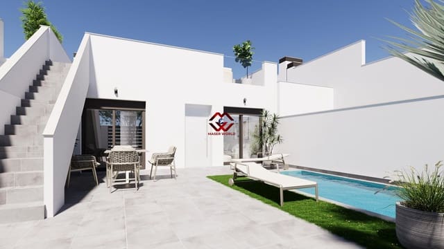 2 soveværelse Semi-Rækkehus til salg i Roldan, Torre-Pacheco med swimmingpool garage - € 279.900 (Ref: 9790986)