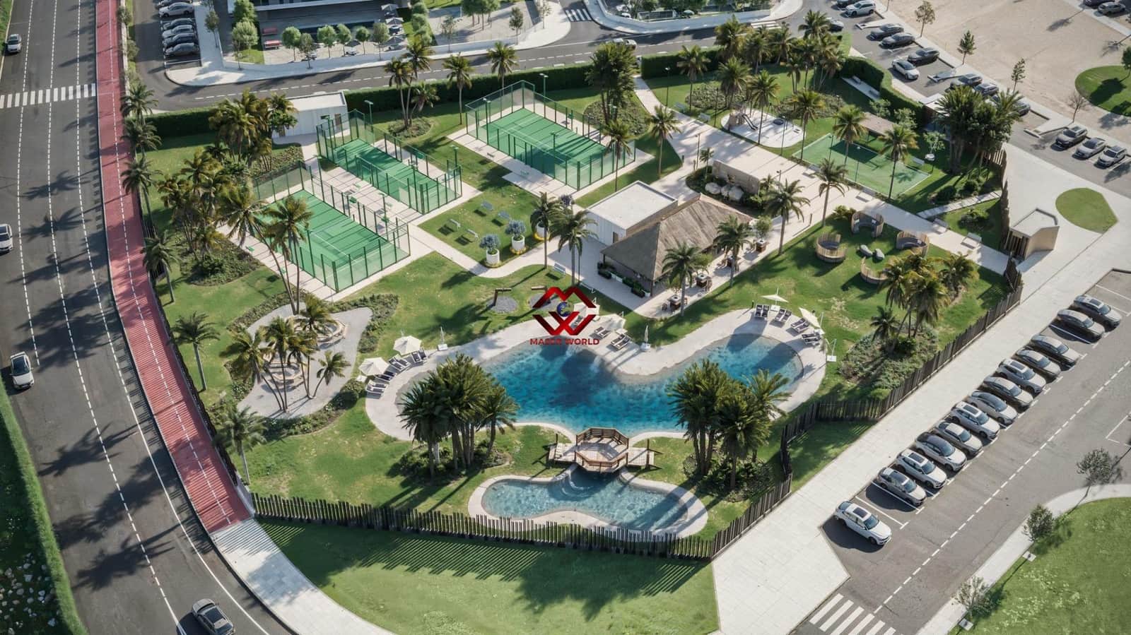 2 soveværelse Semi-Rækkehus til salg i Roldan med swimmingpool garage - € 279.900 (Ref: 9790986)