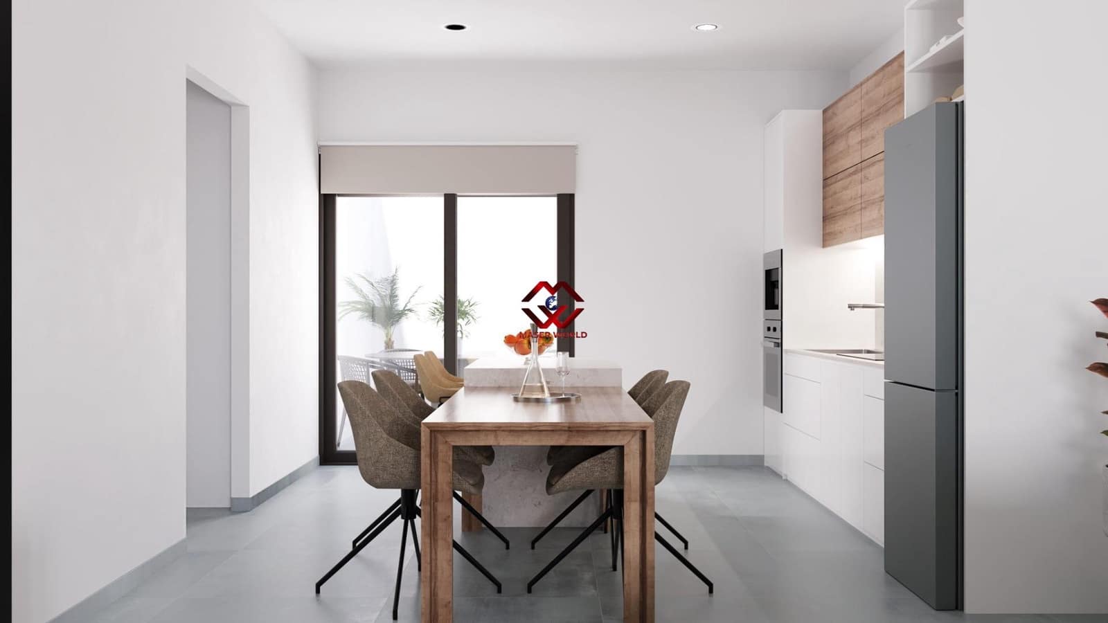 2 soveværelse Rækkehus til salg i Roldan med swimmingpool garage - € 259.900 (Ref: 9790987)