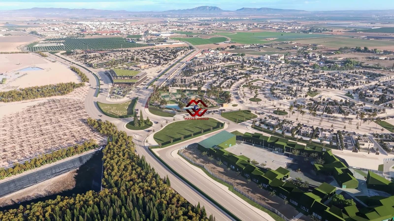 2 soveværelse Rækkehus til salg i Roldan med swimmingpool garage - € 259.900 (Ref: 9790987)