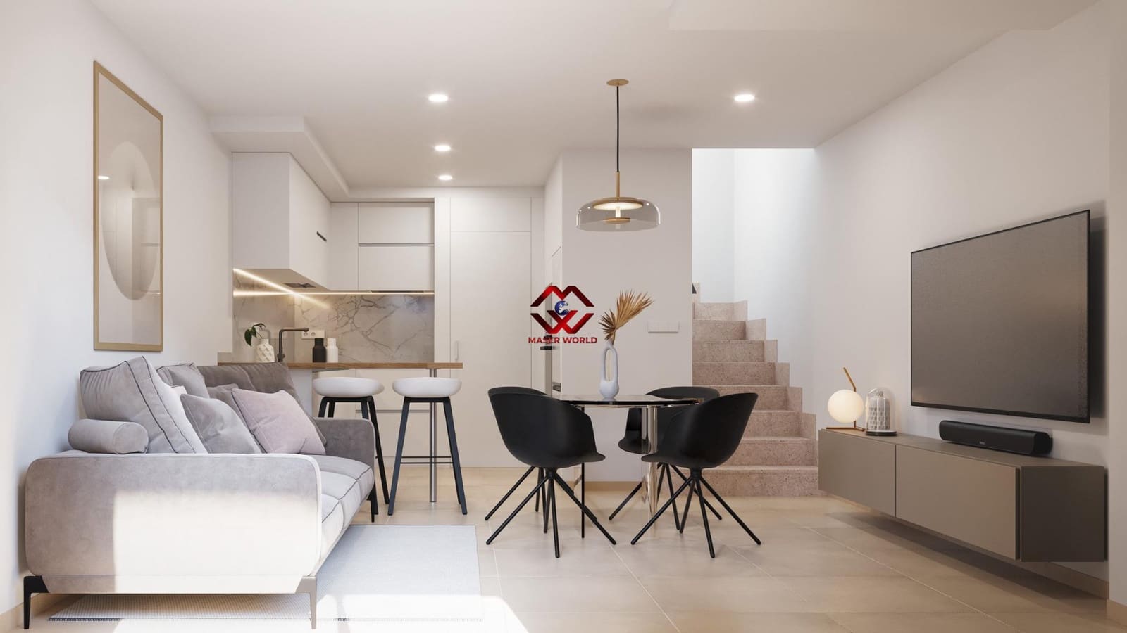 3 makuuhuone Rivitalo myytävänä paikassa Torre-Pacheco mukana uima-altaan 
autotalli - 219 900 € (Ref: 9790988)