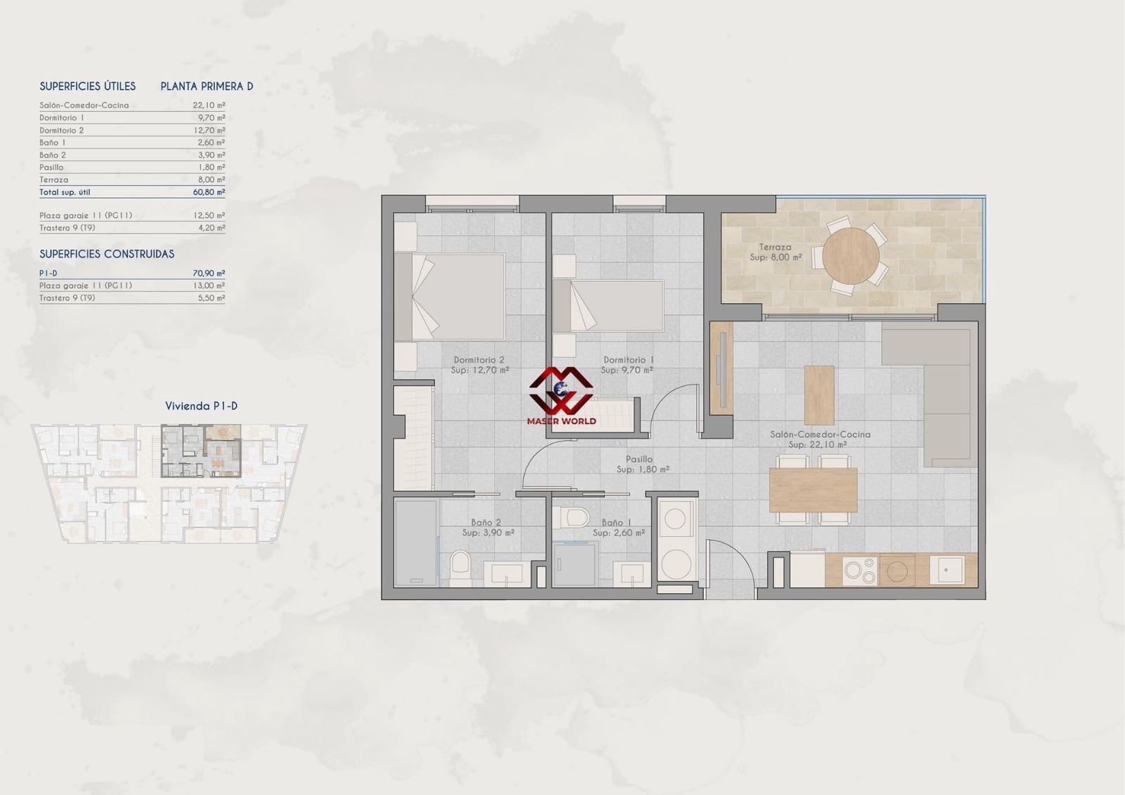 2 slaapkamer Appartement te koop in Los Cuarteros met zwembad garage - € 239.000 (Ref: 9794527)