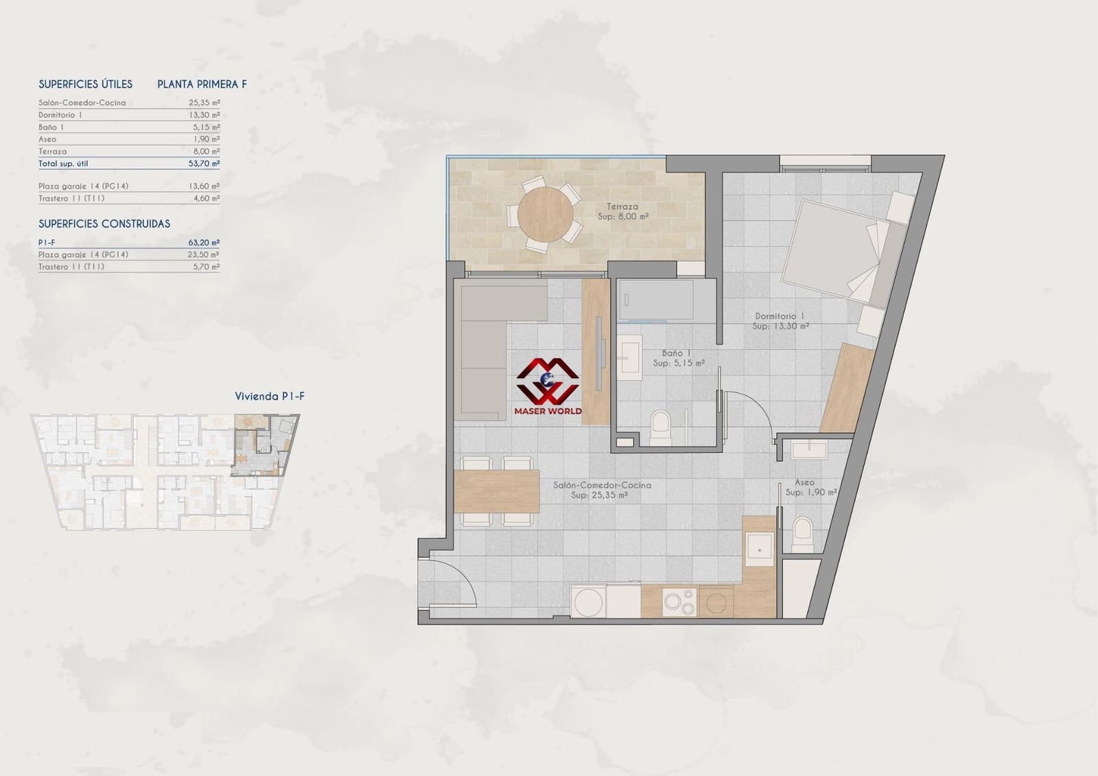 1 bedroom Apartment for sale in Los Cuarteros with pool garage - € 201,000 (Ref: 9794528)