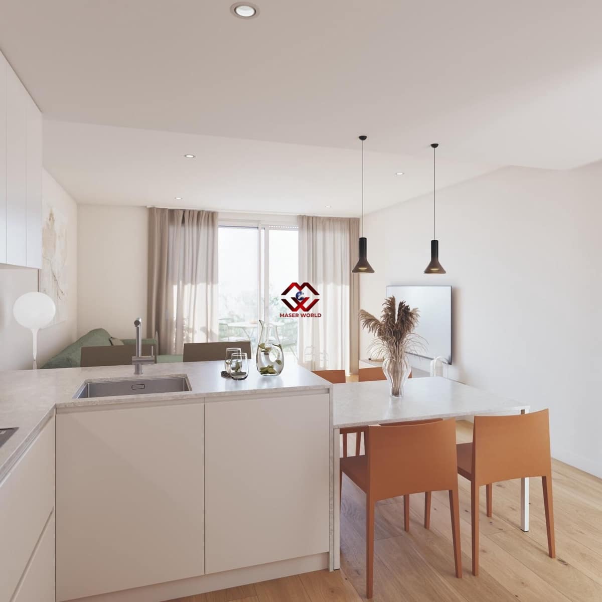 1 quarto Apartamento para venda em Lo Pagan com piscina garagem - 206 900 € (Ref: 9794533)