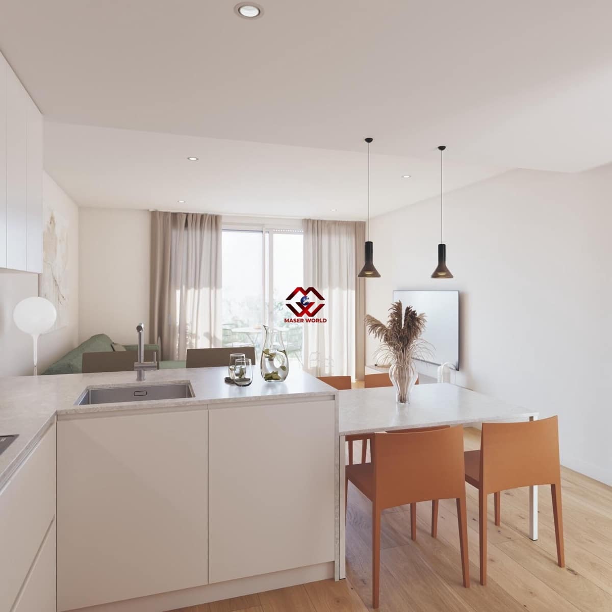 1 quarto Penthouse para venda em Lo Pagan com piscina garagem - 229 900 € (Ref: 9794535)