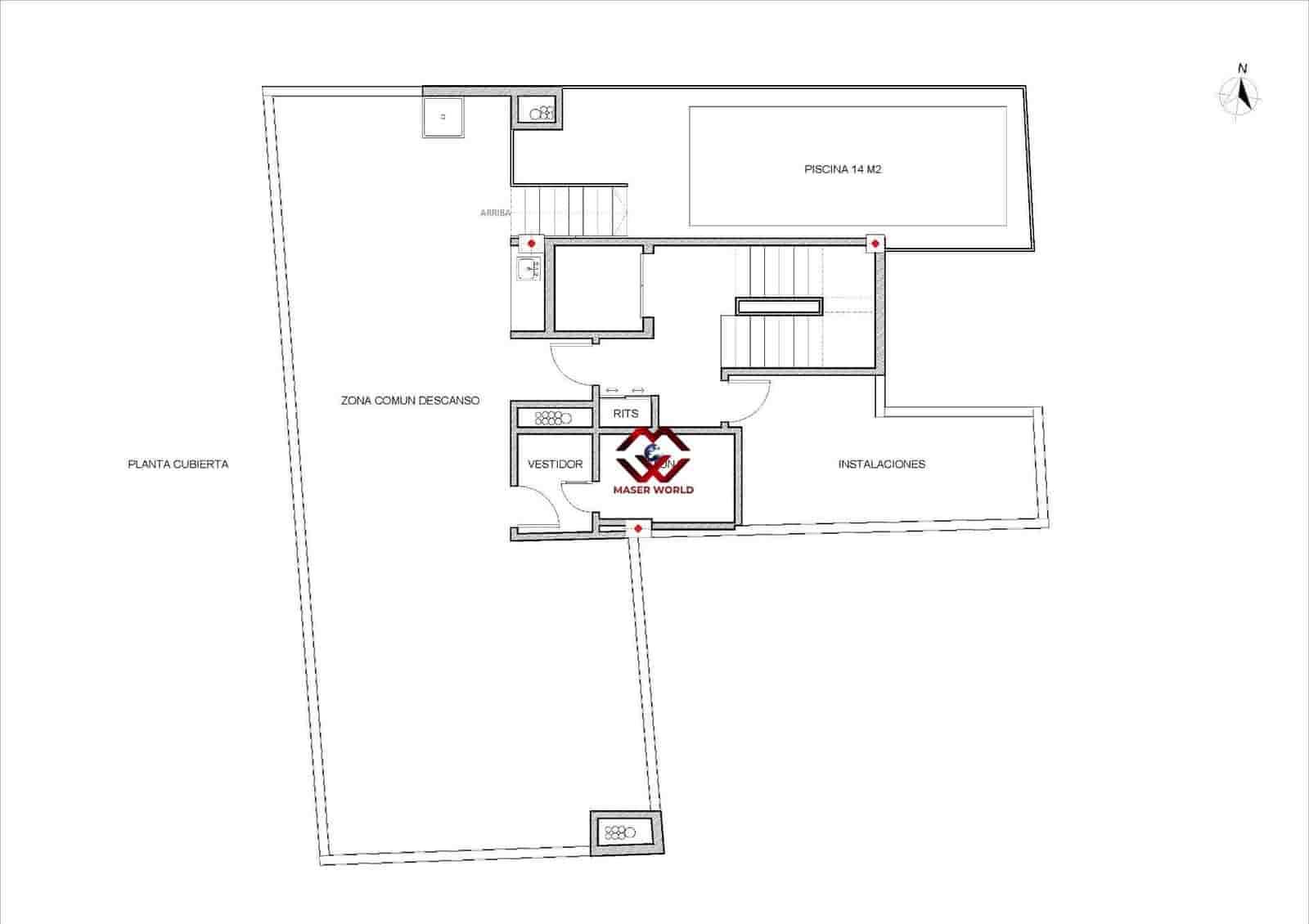 Monolocale in vendita in Torrevieja con piscina - 129.500 € (Rif: 9794538)