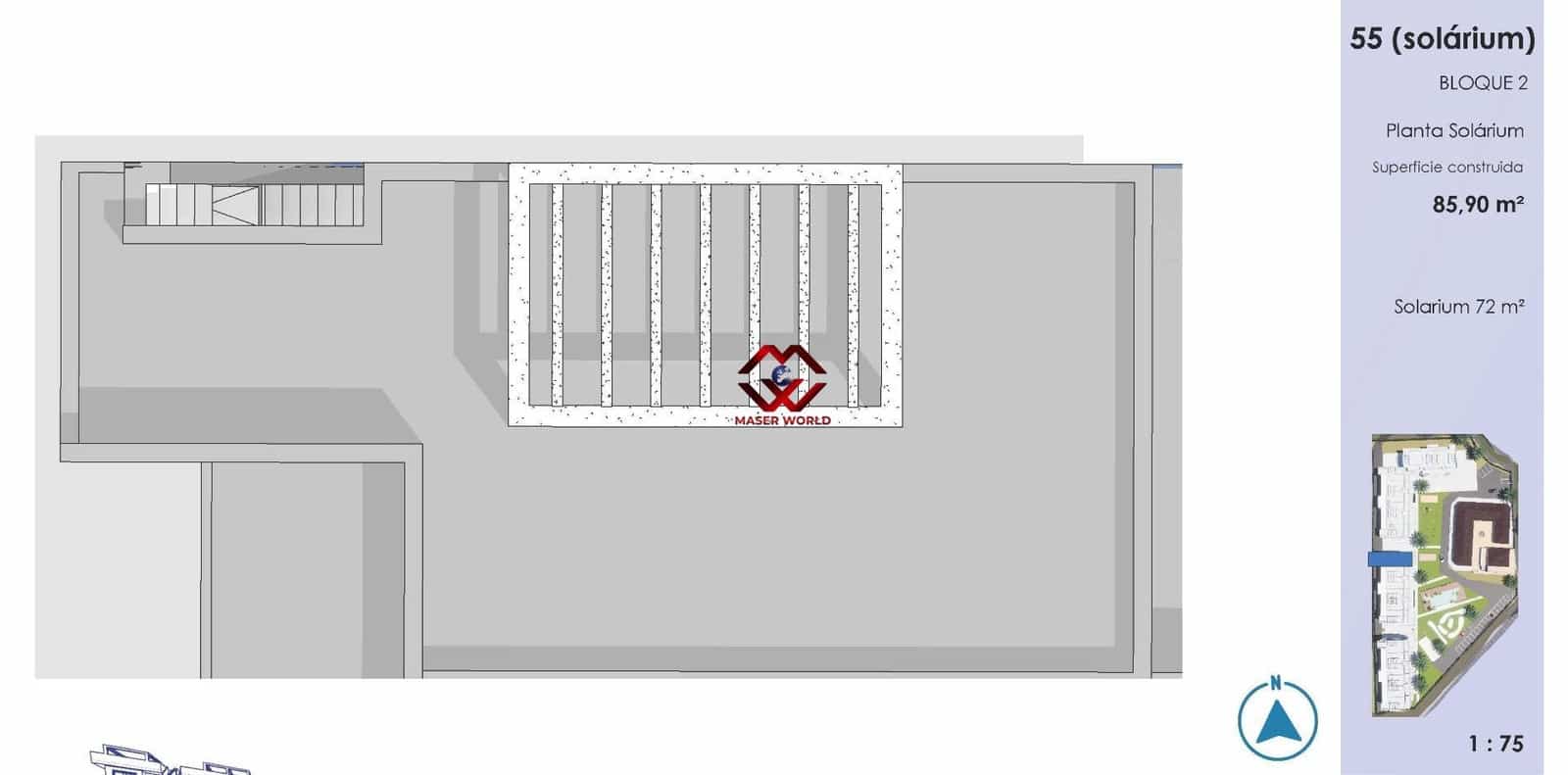 3 chambre Penthouse à vendre à El Raso avec piscine garage - 395 000 € (Ref: 9794540)