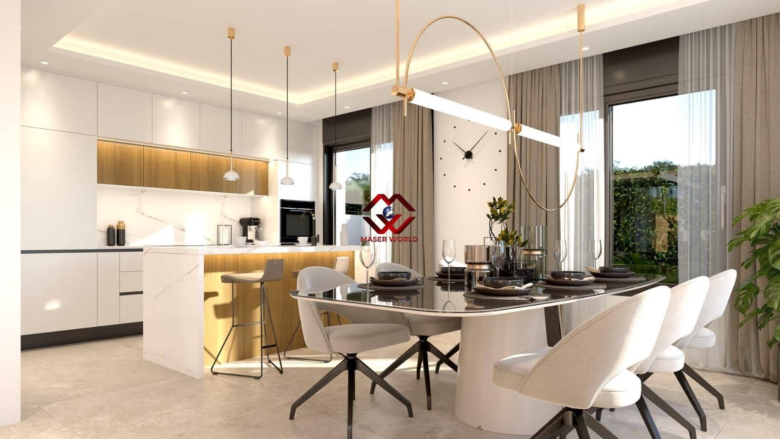 3 soverom Kjedet enebolig til salgs i Filipinas med svømmebasseng garasje - € 559 000 (Ref: 9794544)