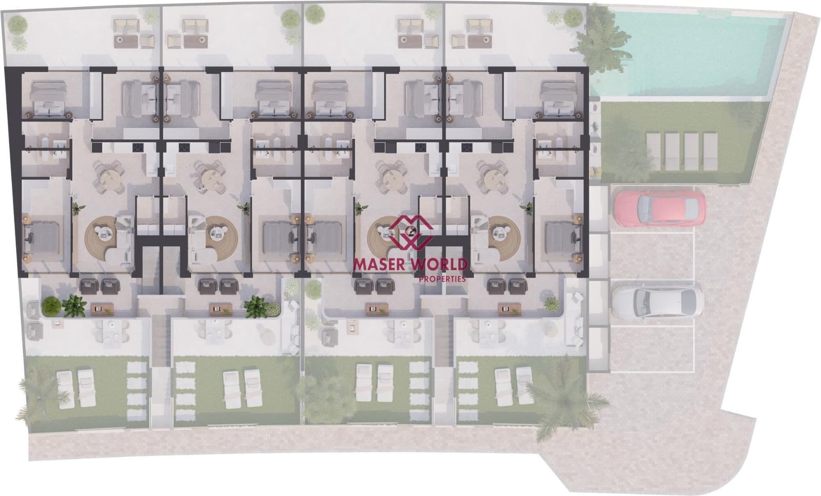 3 sovrum Bungalow till salu i Los Cuarteros med pool garage - 339 900 € (Ref: 9806418)