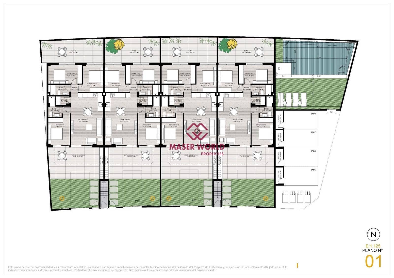 3 sovrum Bungalow till salu i Los Cuarteros med pool garage - 339 900 € (Ref: 9806418)