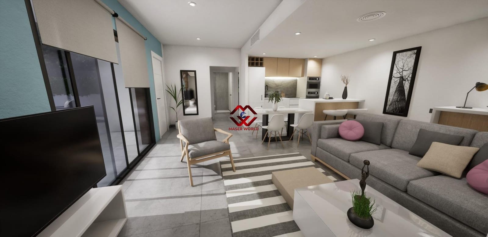Chalet de 3 habitaciones en Torre-Pacheco en venta con piscina garaje - 279.900 € (Ref: 9815810)