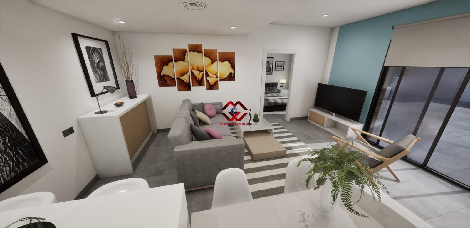 Chalet de 3 habitaciones en Torre-Pacheco en venta con piscina garaje - 279.900 € (Ref: 9815810)