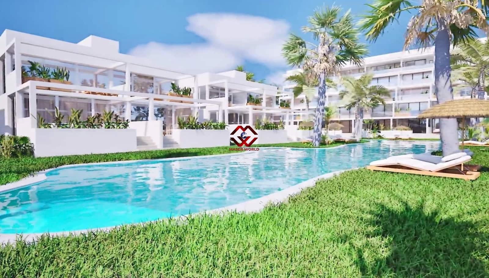3 slaapkamer Bungalow te koop in Mar de Cristal met zwembad garage - € 565.000 (Ref: 9818131)