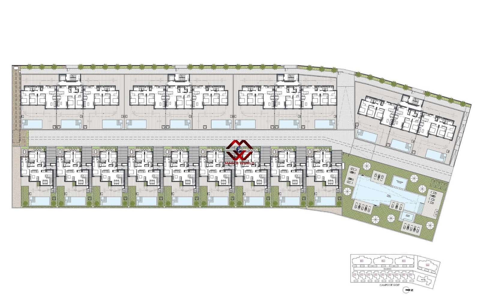 3 quarto Moradia para venda em Los Alcazares com piscina garagem - 599 000 € (Ref: 9820437)