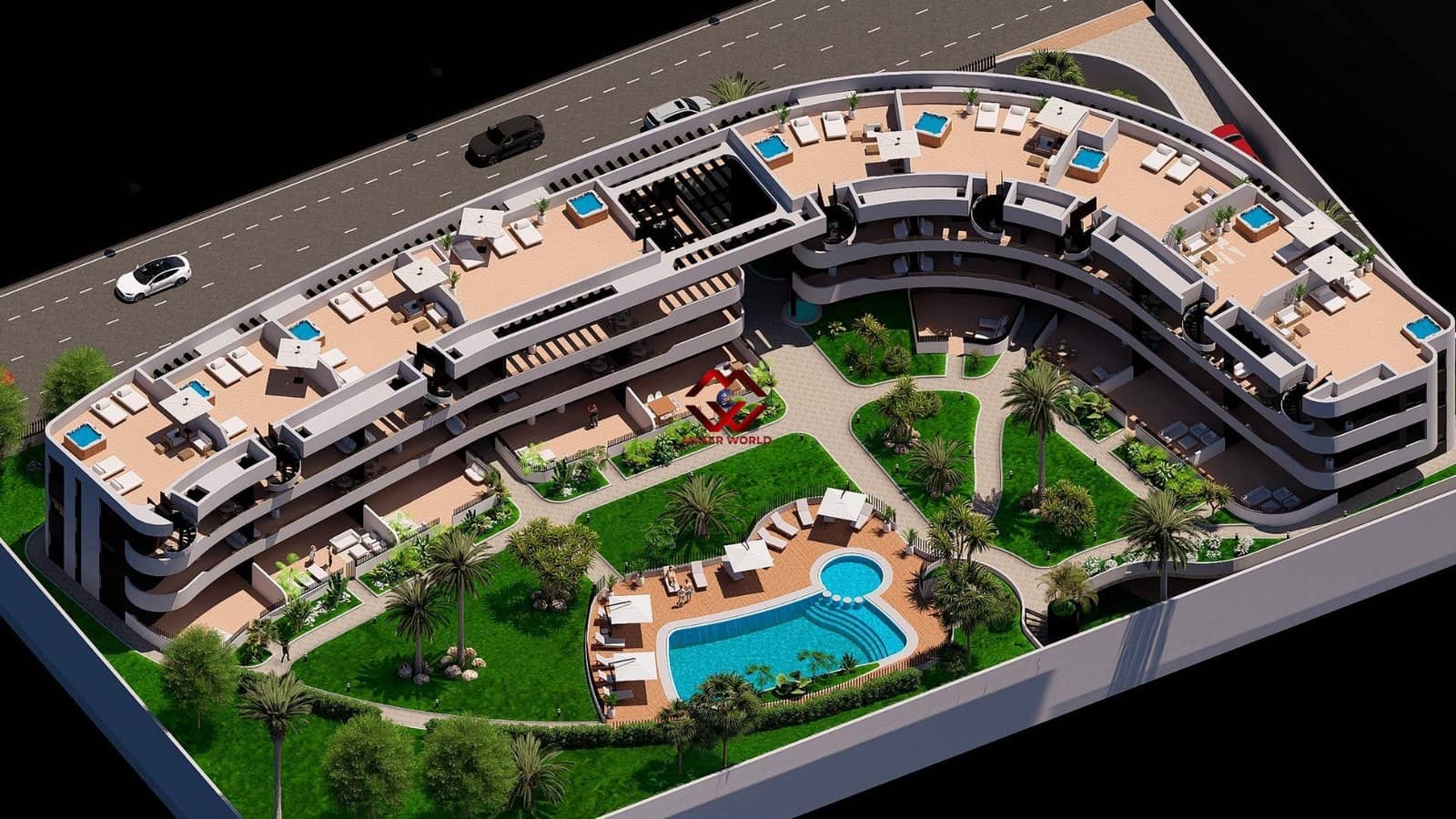 3 chambre Appartement à vendre à Los Alcazares avec piscine garage - 338 900 € (Ref: 9820440)