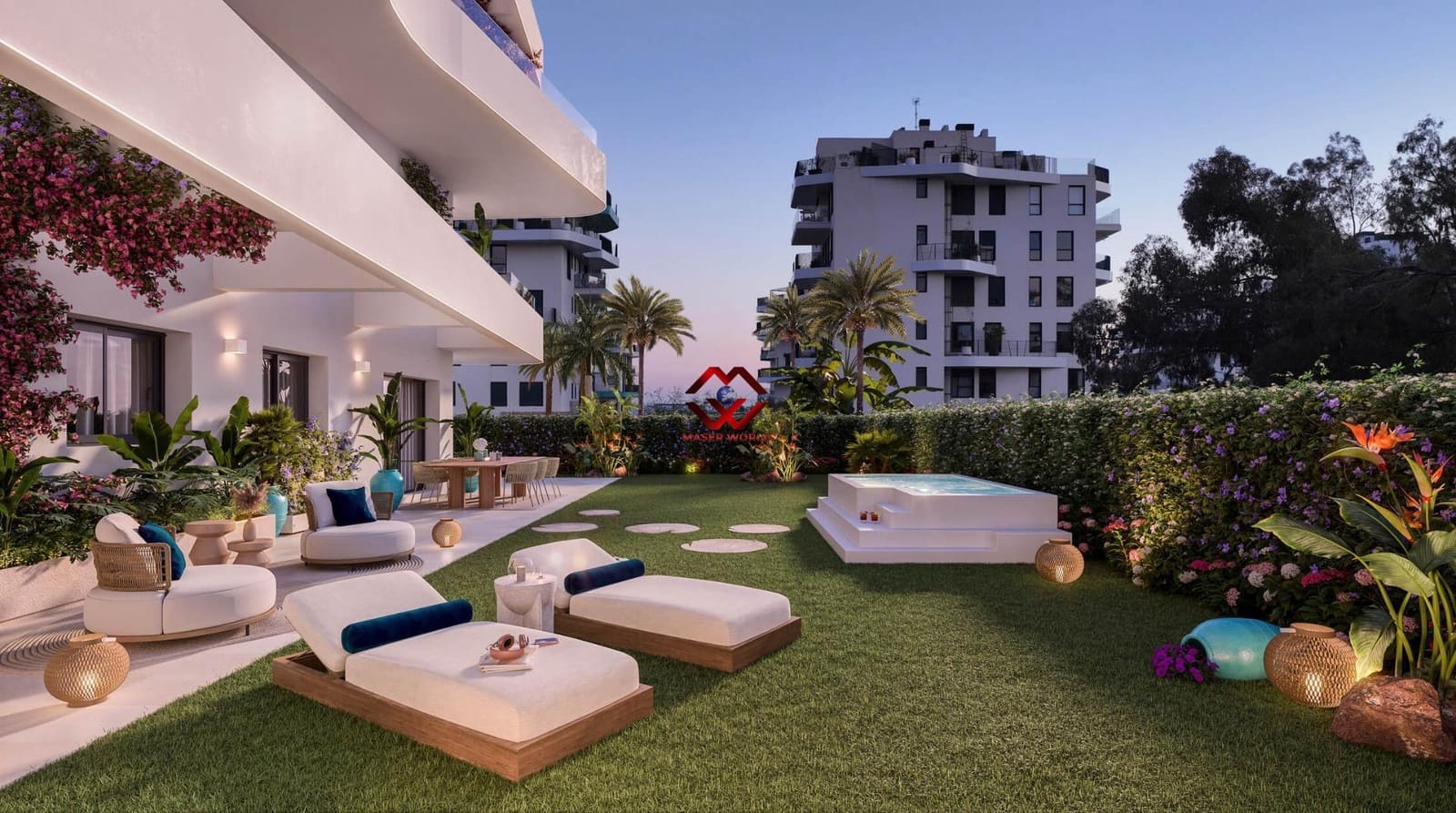 2 bedroom Apartment for sale in La Villajoyosa / Vila Joiosa with pool - € 424,000 (Ref: 9855376)