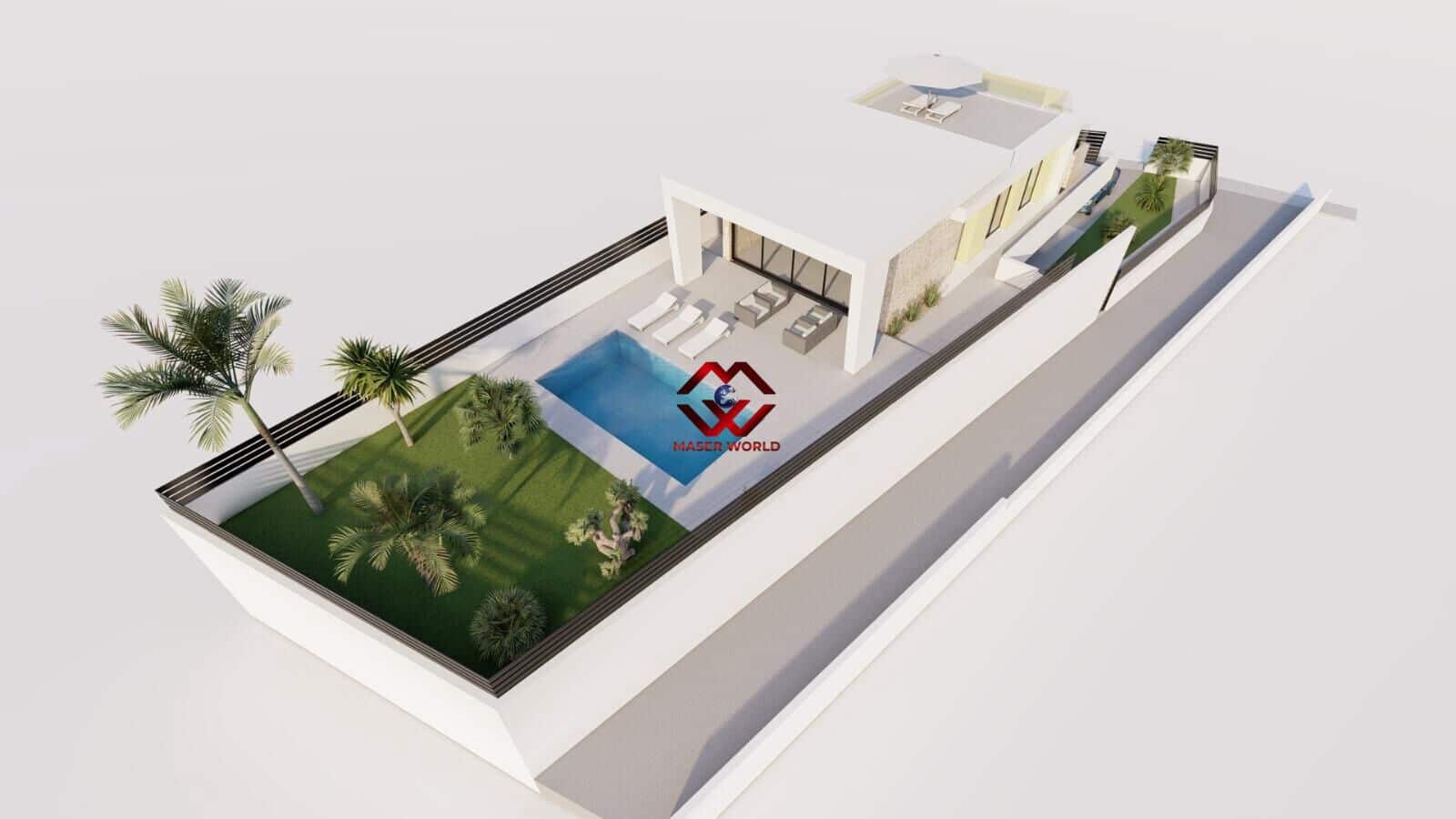3 soveværelse Villa til salg i Torrevieja med swimmingpool garage - € 700.000 (Ref: 9881886)
