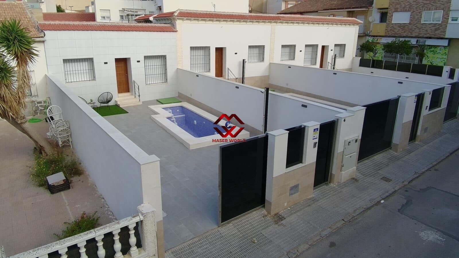 3 Zimmer Reihenhaus zu verkaufen in San Javier mit Pool Garage - 270.000 € (Ref: 9896267)