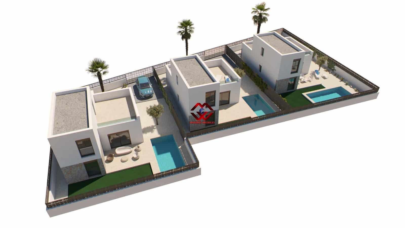 3 slaapkamer Villa te koop in Algorfa met zwembad garage - € 489.000 (Ref: 9910977)