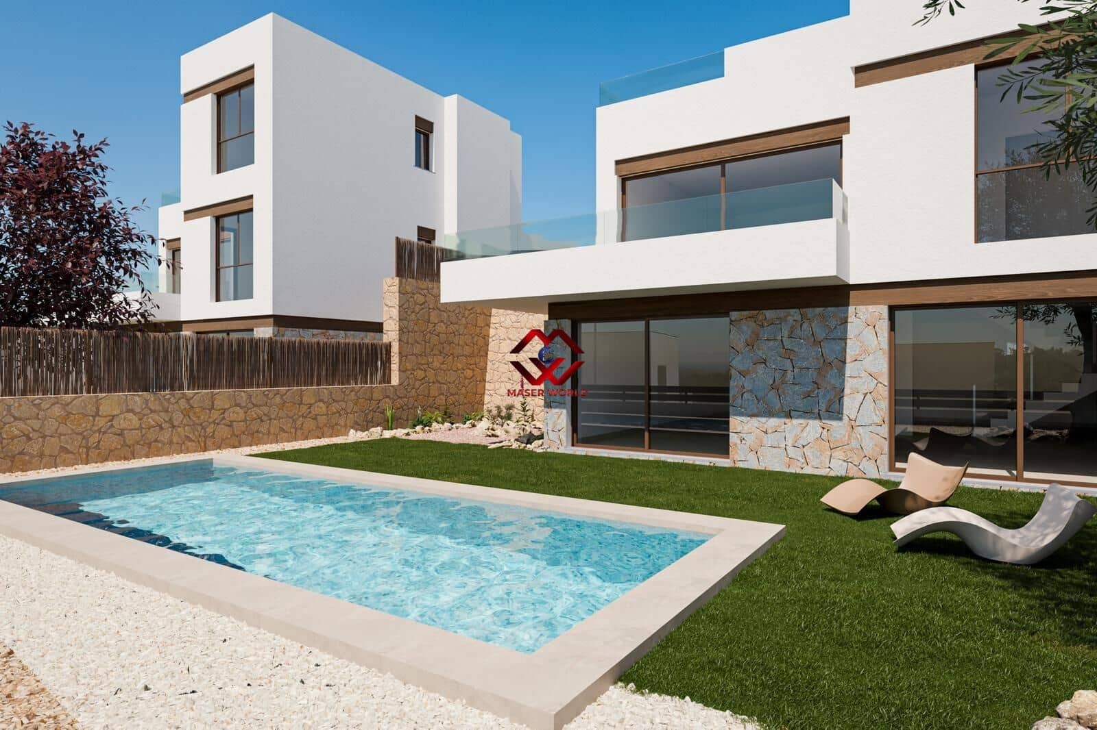 Chalet de 3 habitaciones en Finestrat en venta con piscina - 735.950 € (Ref: 9910979)