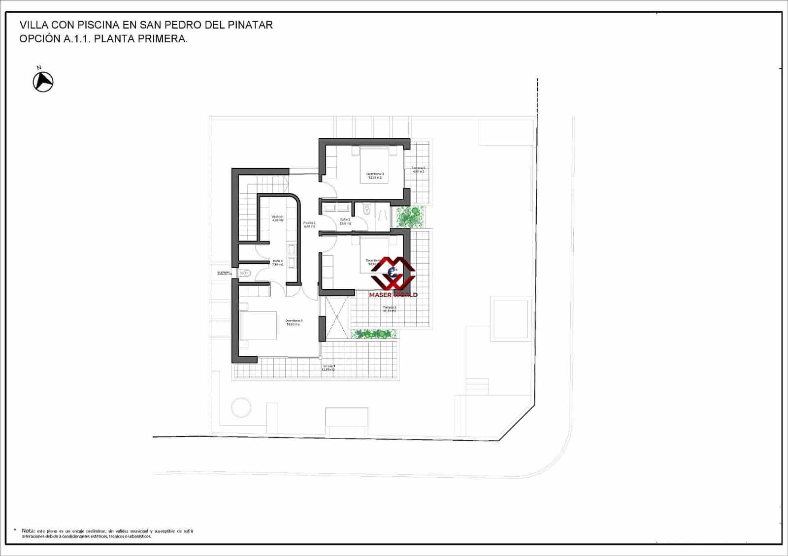 4 bedroom Villa for sale in San Pedro del Pinatar with pool garage - € 890,000 (Ref: 9927340)