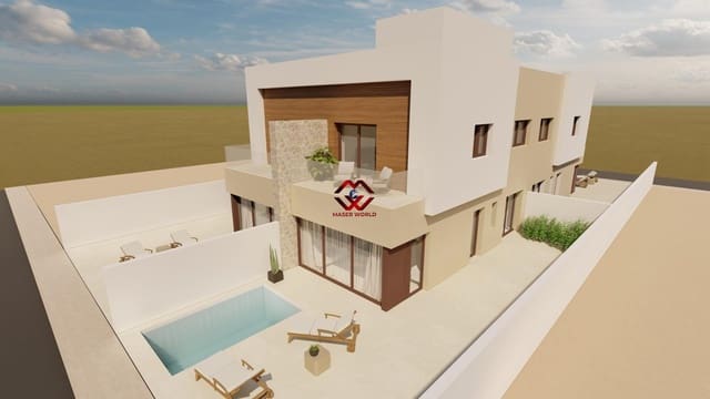3 soveværelse Villa til salg i Santiago de la Ribera, San Javier med swimmingpool garage - € 376.500 (Ref: 9927345)