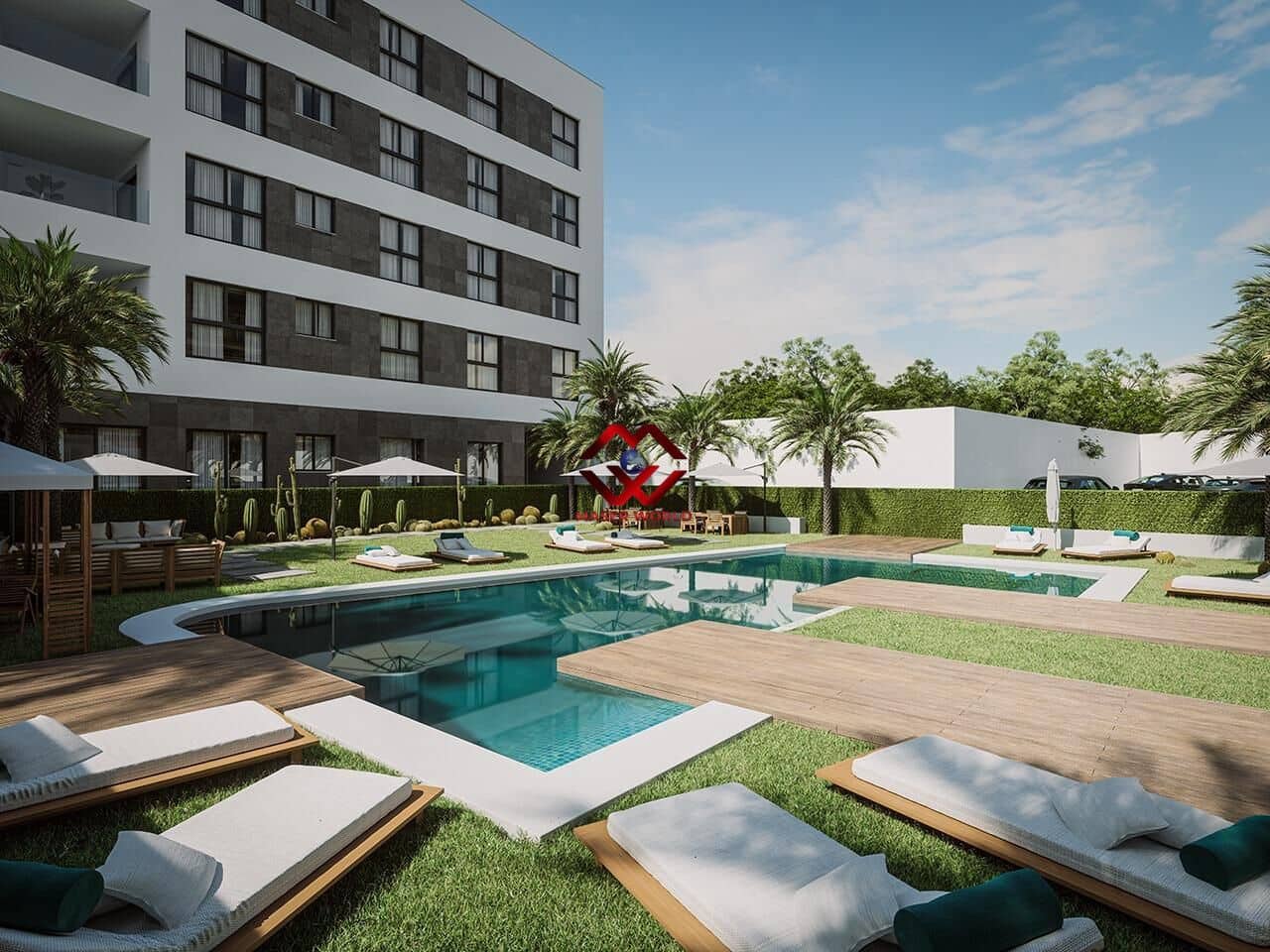 3 sypialnia Penthouse na sprzedaż w Guardamar del Segura z basenem garażem - 549 500 € (Ref: 9954196)