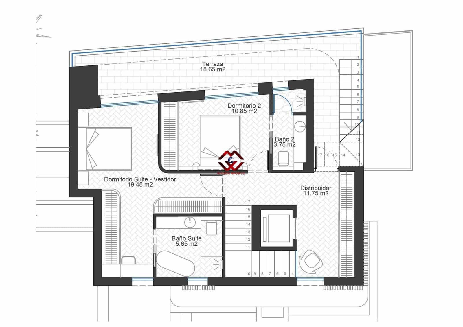 3 sypialnia Willa na sprzedaż w Cala Flores z basenem garażem - 2 600 000 € (Ref: 9955116)