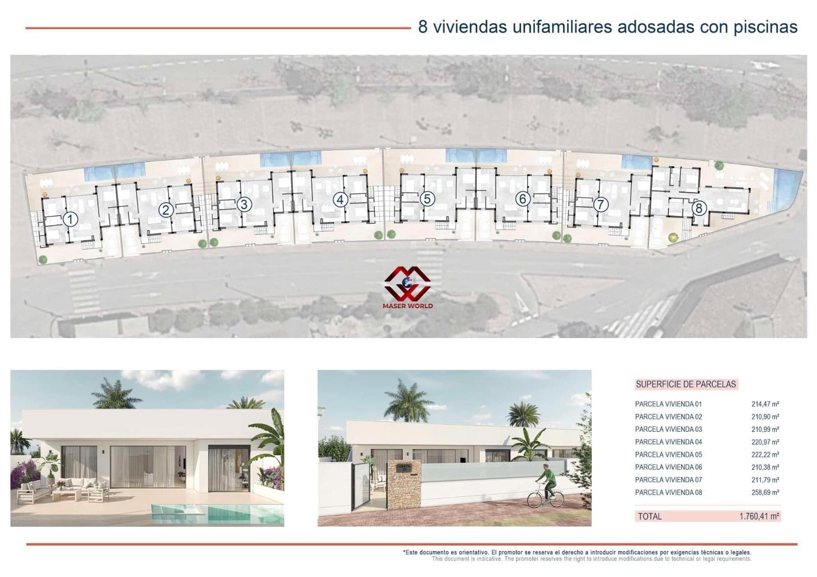 Pareado de 3 habitaciones en Sucina en venta con piscina garaje - 329.900 € (Ref: 9955121)