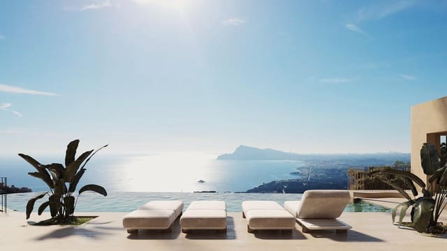 4 soverom Villa til salgs i Altea med svømmebasseng garasje - € 3 450 000 (Ref: 9970559)