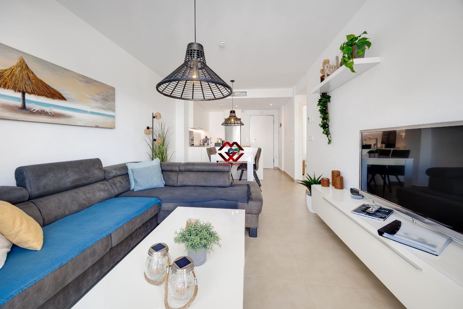 2 sypialnia Apartament na sprzedaż w Pilar de la Horadada z basenem garażem - 259 950 € (Ref: 9982937)