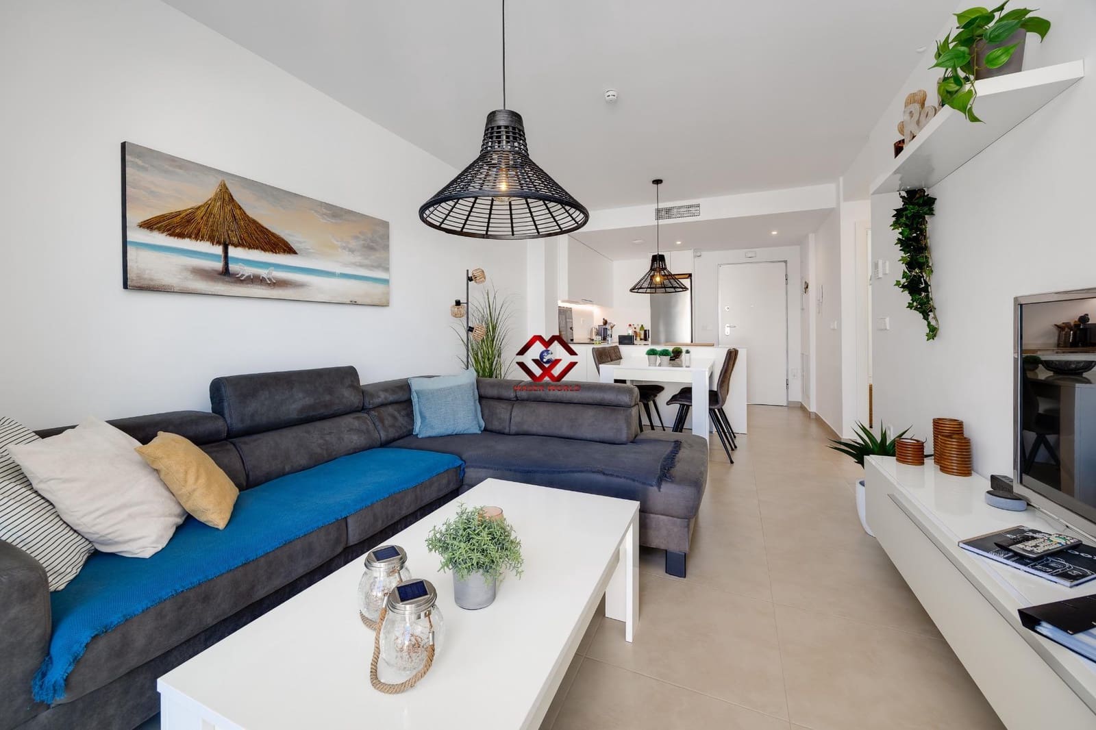 2 sypialnia Apartament na sprzedaż w Pilar de la Horadada z basenem garażem - 259 950 € (Ref: 9982937)