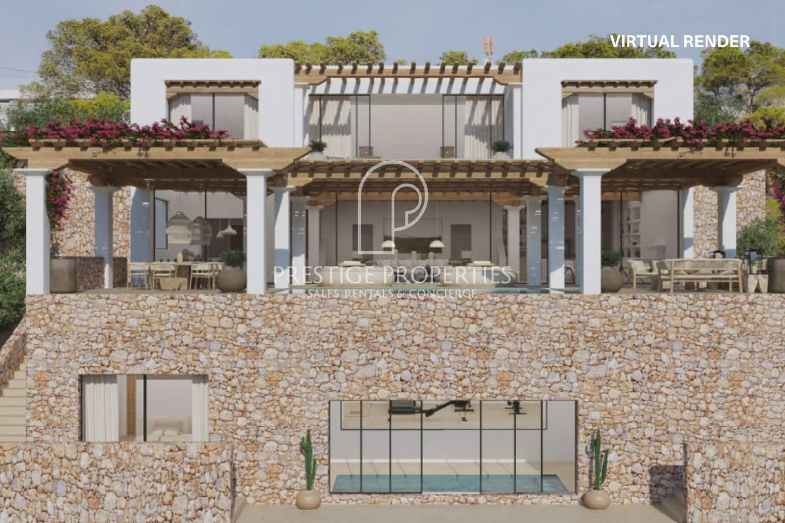 7 soveværelse Villa til salg i Santa Eulalia / Santa Eularia med swimmingpool garage - € 6.950.000 (Ref: 10014960)